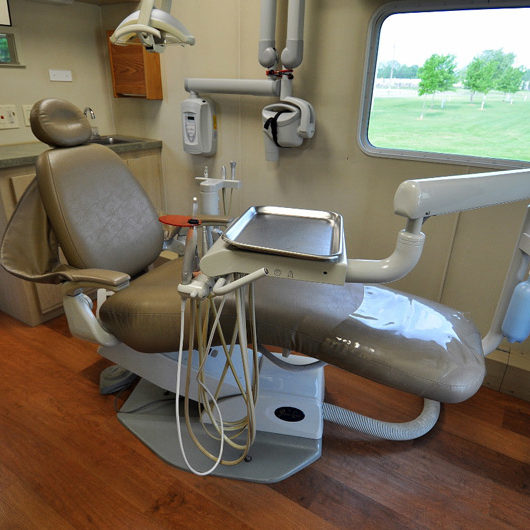 Mobile Dental Unit Interior